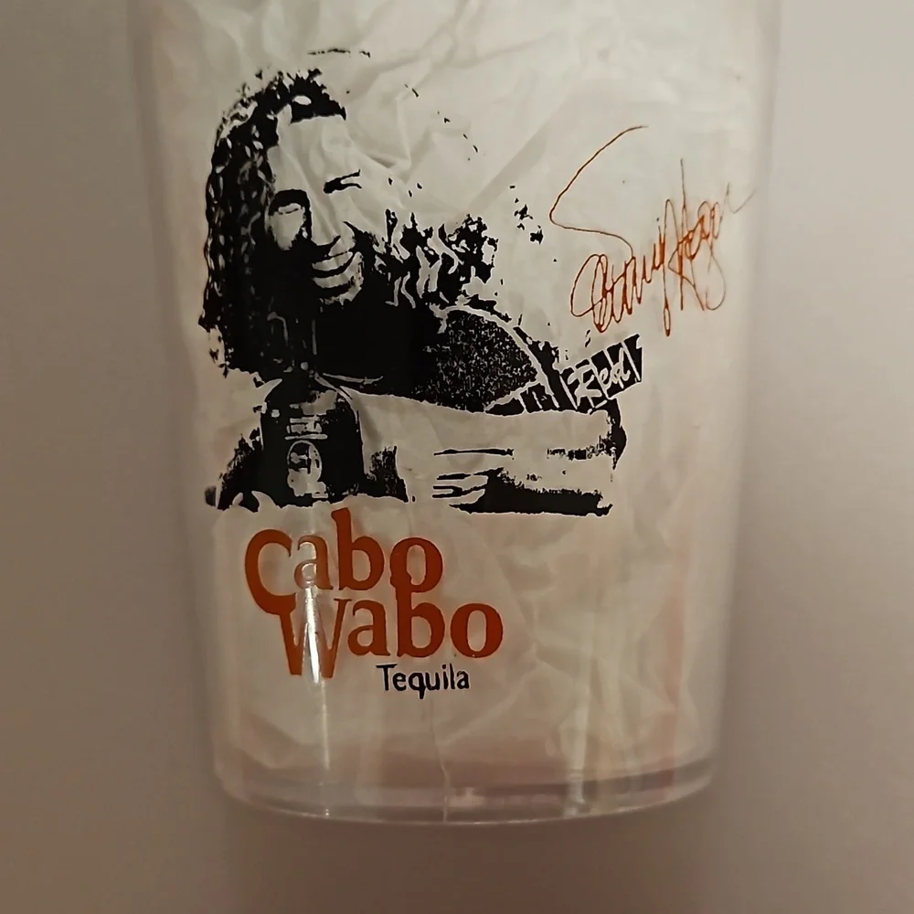 Sammy Hagar Rainforest Cafe Waborita cup RARE read below Cabo Wabo tequila